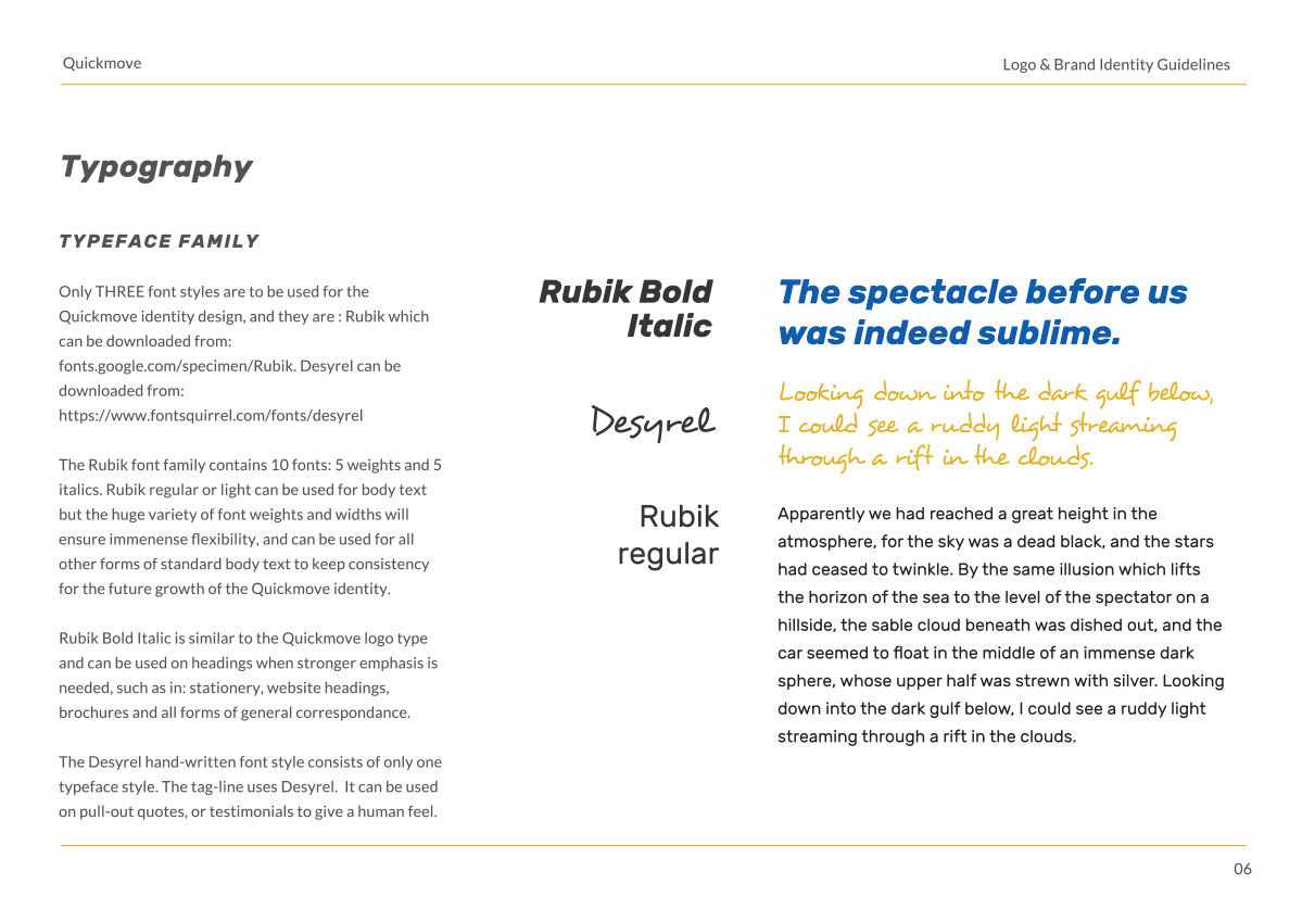 Fonts - Brand Guide